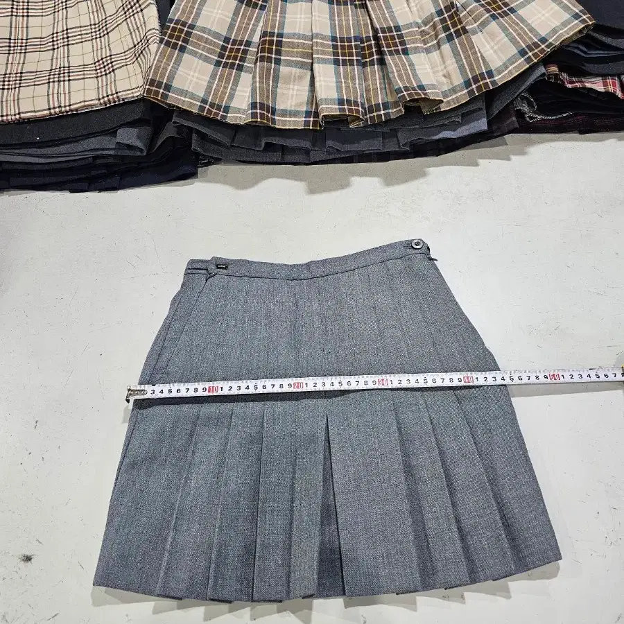 중고 교복치마 사이즈 68 짧치