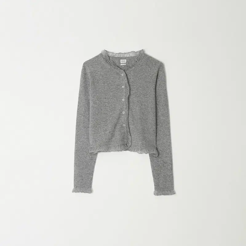 아뜰리에에디션 캐시미어 가디건 Cashmere Frill Cardigan