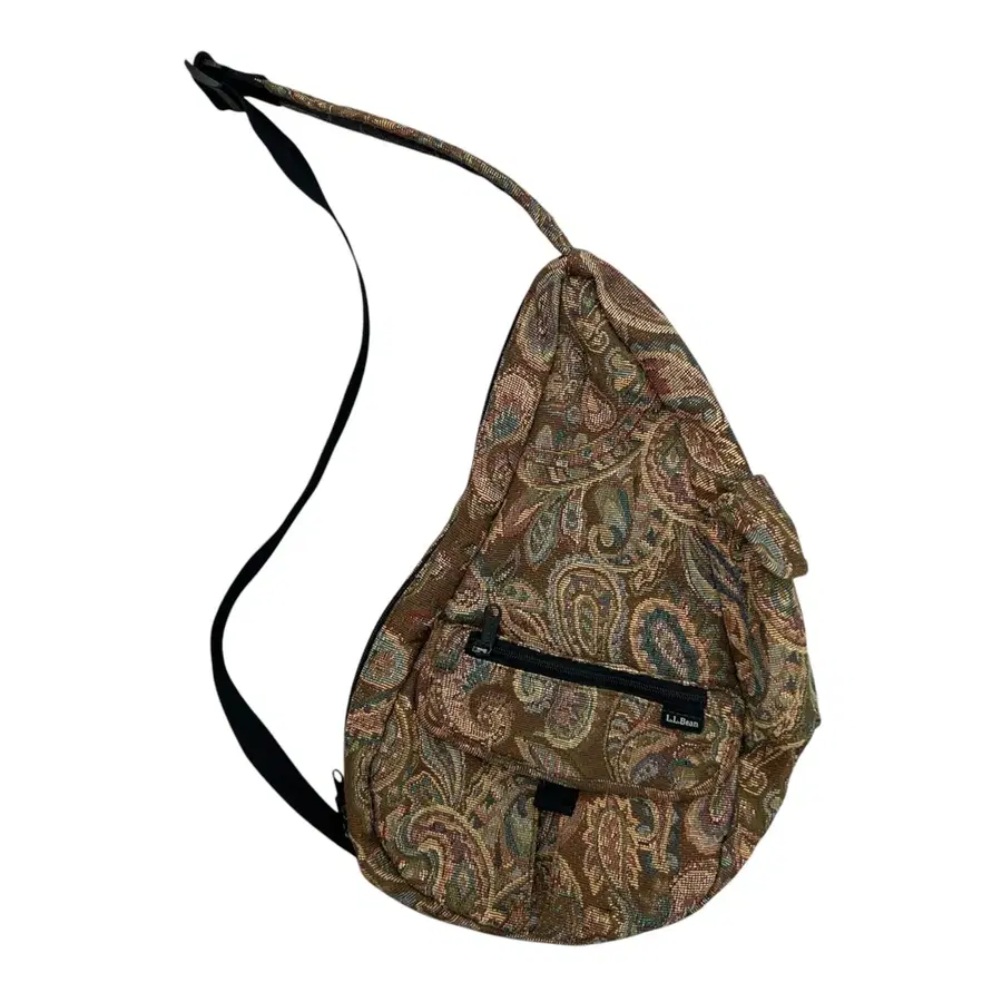 빈티지 00s L.L.Bean 페이즐리 슬링백