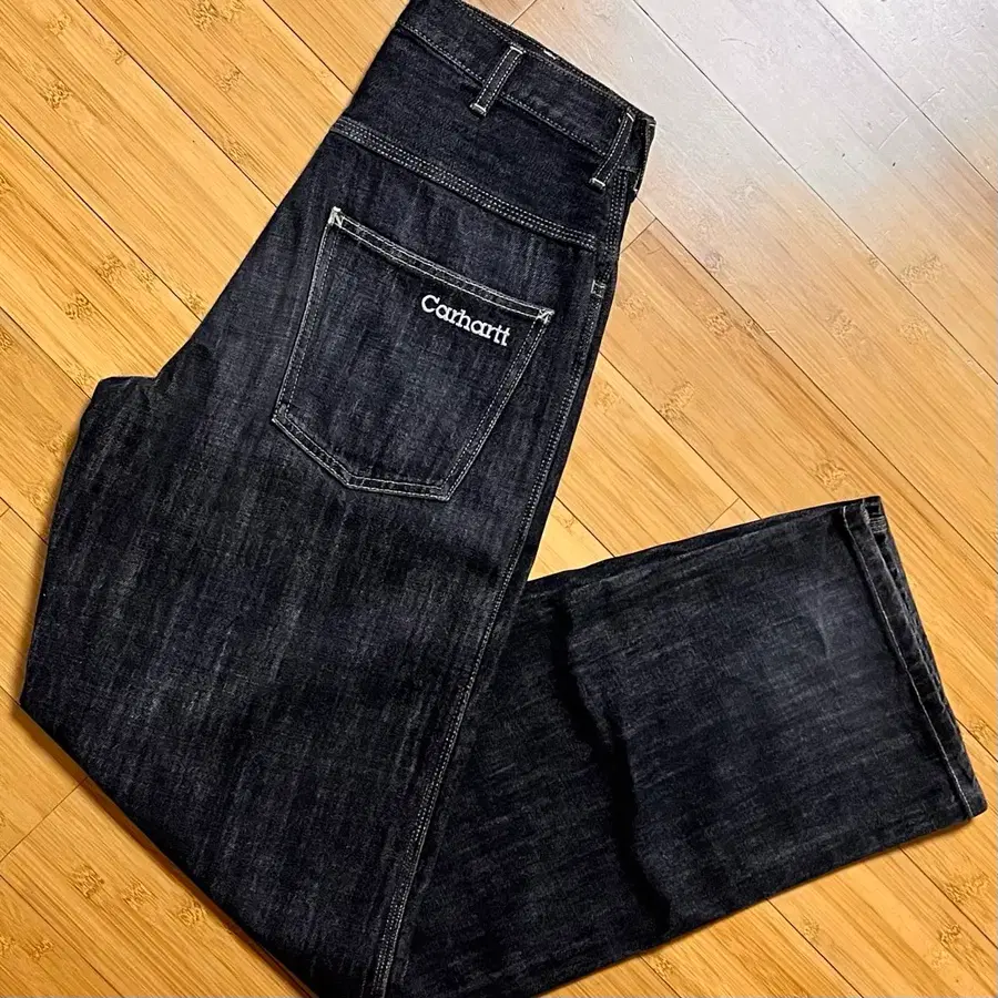 칼하트 0084 블랙진 데님팬츠 30X34