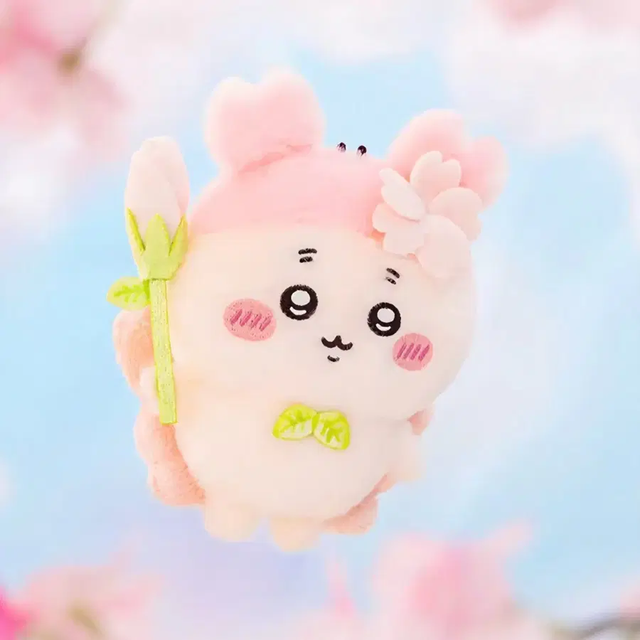 귀여운 벚꽃 카니 정품 인형 키링