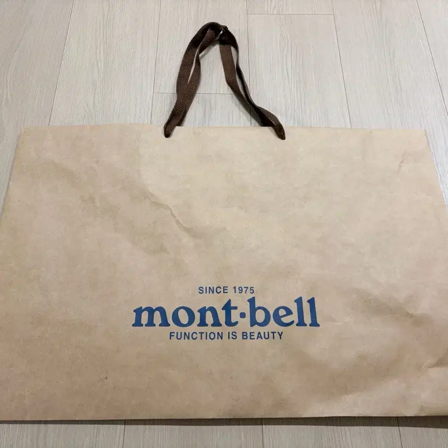 몽벨 빅사이즈 쇼핑백