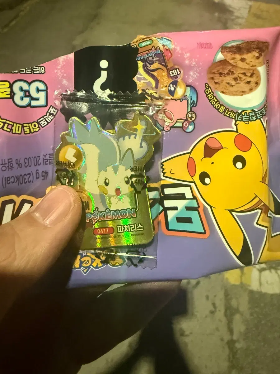 포켓몬 카드 쿠키 파치리스 히든 마그넷