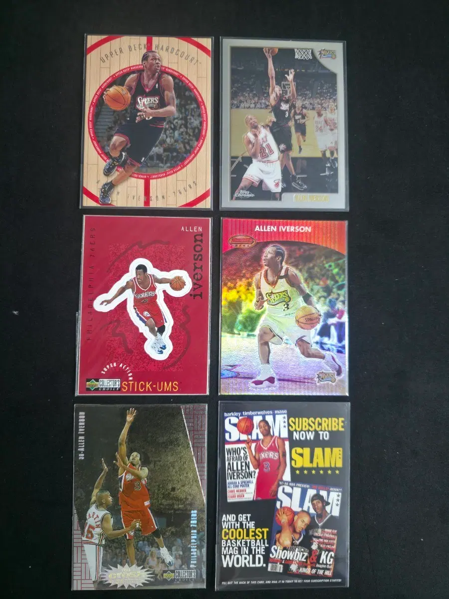 Allen iverson 6장 일괄