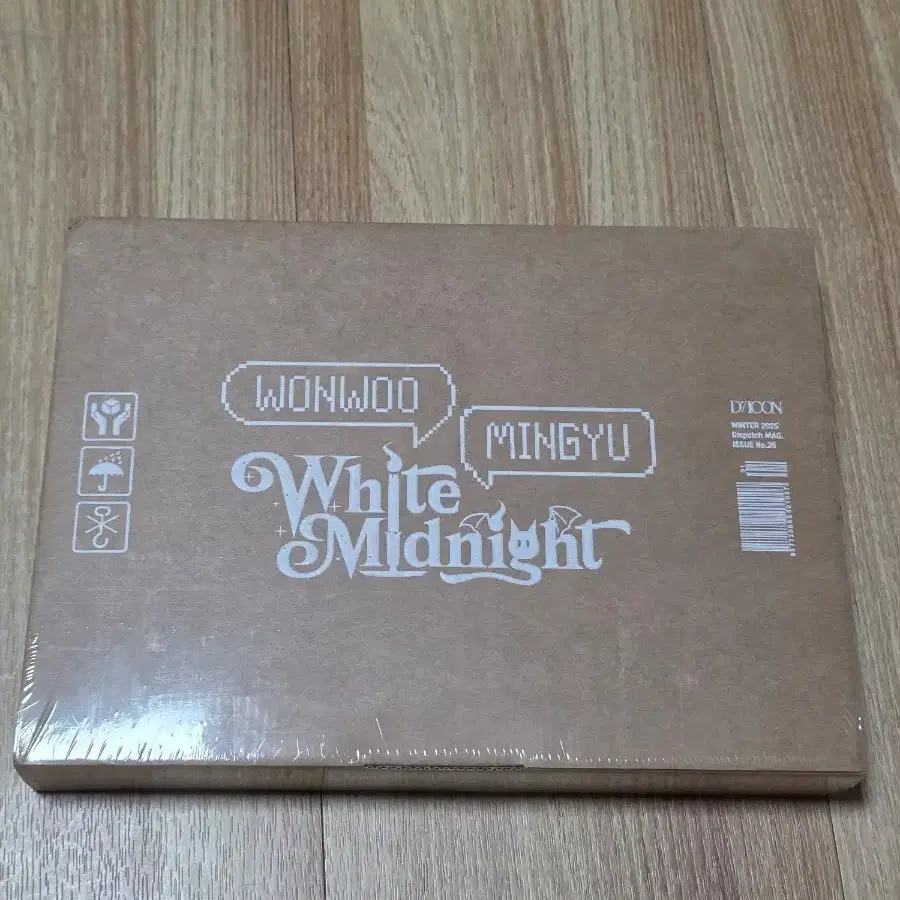 세븐틴 민규 원우 디아이콘 White Midnight 유닛 버전 미개봉품
