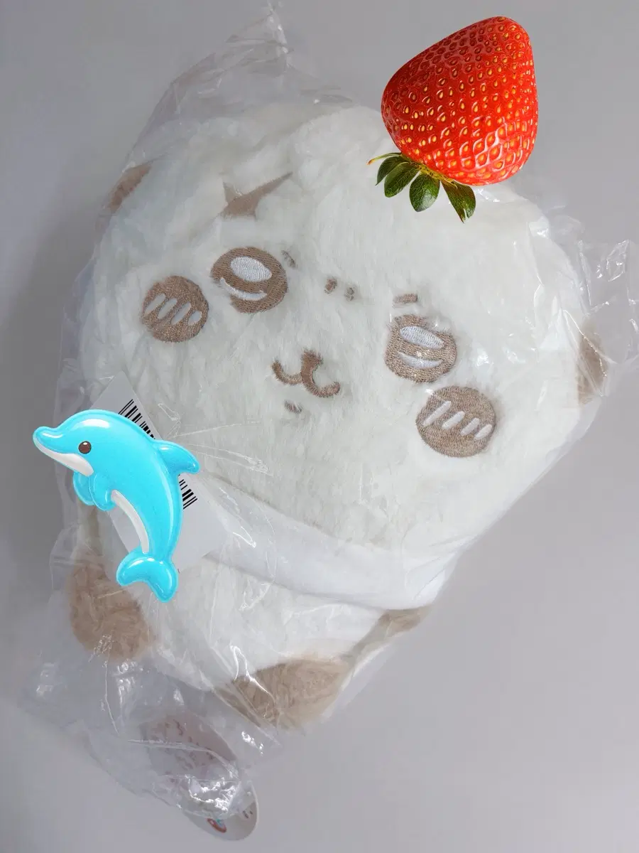 정품,현물) 택포 5.8 치이카와 먼작귀 나가노 인어섬 수제 집정선 밀크 랏코 20cm 누이 봉제 인형