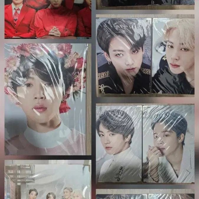 ㅅㅊㅇ) 방탄소년단 BTS 방탄 RM 진 슈가 제이홉 뷔 지민 정국 프포 프리미엄포토 지민 정국 단체 피켓