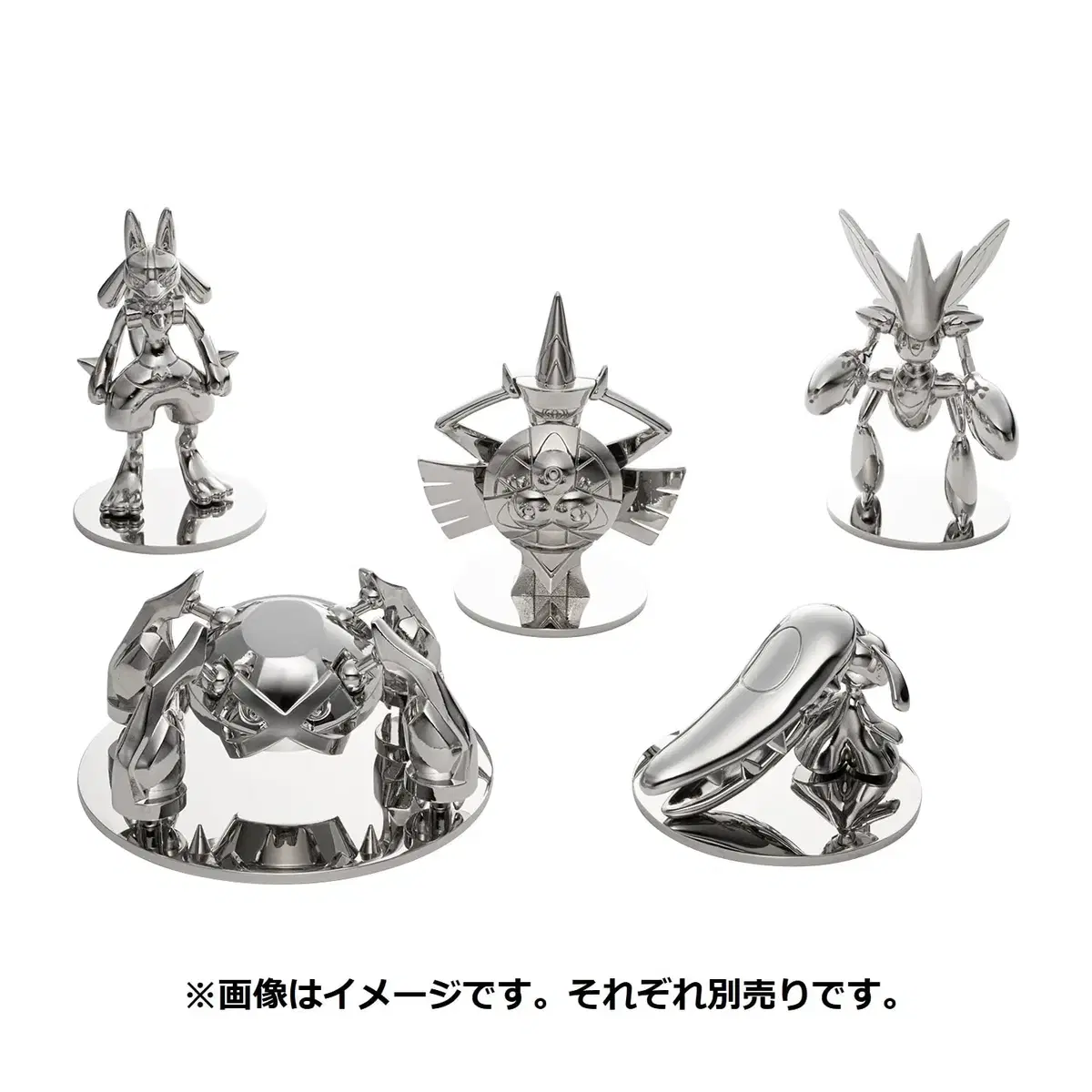 포켓몬센터 오리지널 cool metal 메탈피규어 핫삼 킬가르도 루카리오 일괄
