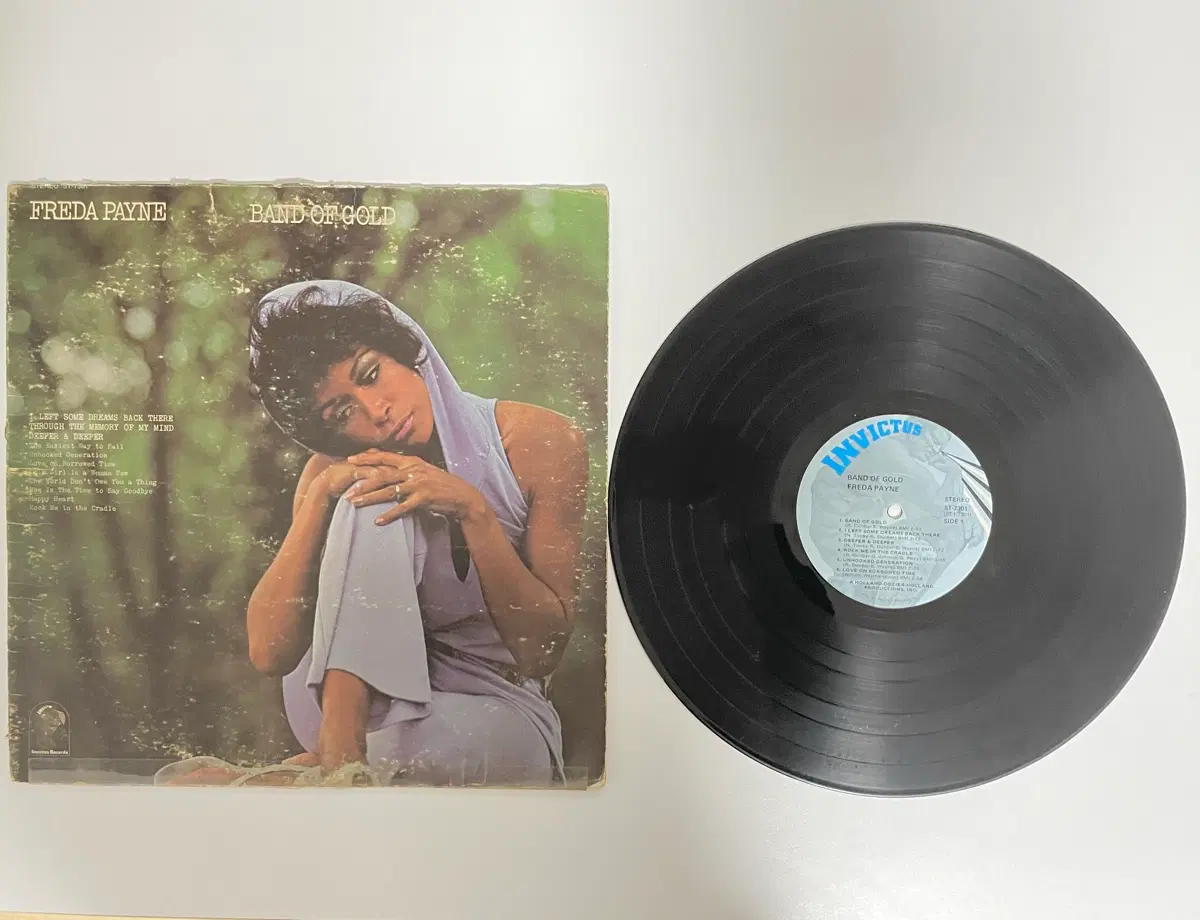 바이닐 Freda Payne 미국 초판 LP Band Of Gold