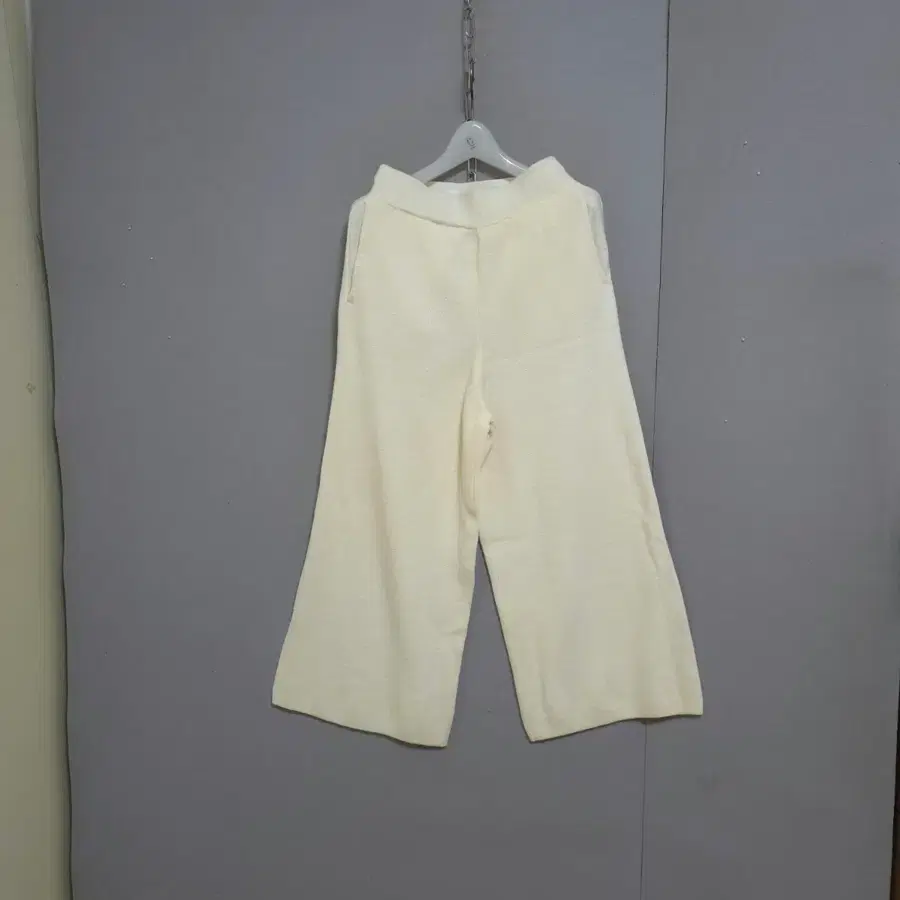 so wool 아이보리 니트 바지 S n9806