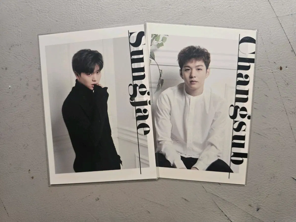 dear bride 육성재 & 이창섭 포카 일괄