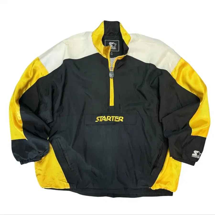 (바배) 스타터 90s 올드스쿨 반집업 아노락 바람막이 자켓