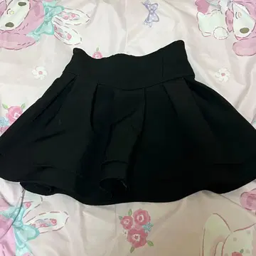 미셸 마카롱 michell Macaron 슬림 레그 스커트 블랙 xs