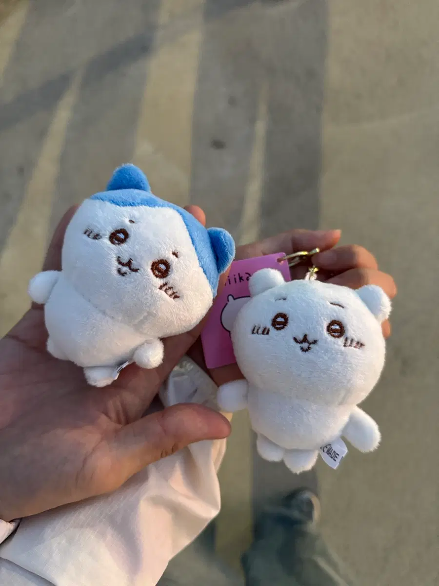 먼작귀 치이카와 하치와레 키링인형
