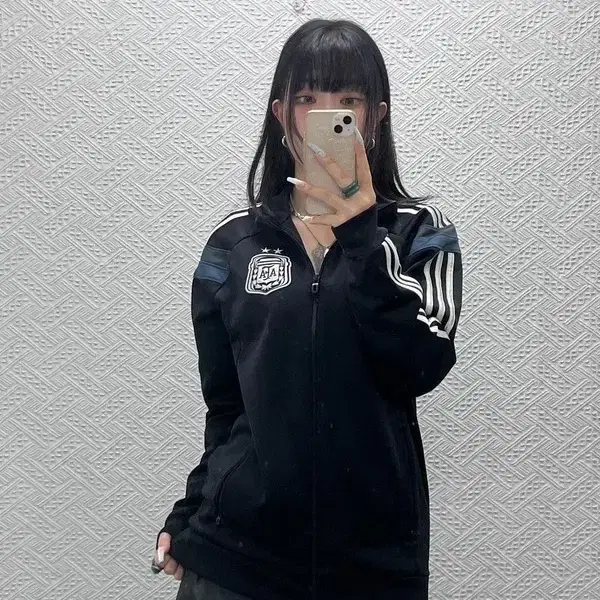아디다스 희귀 스포티 아르헨티나 국대 유니폼 져지 집업 95 C15114