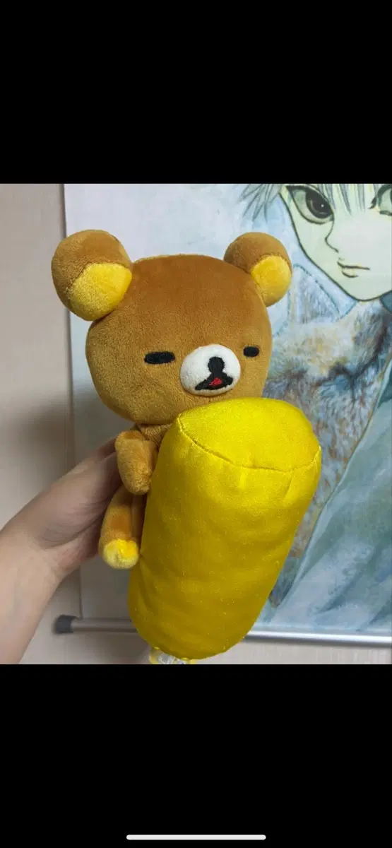 고전 잠자는 리락쿠마 베개 쿠션 낮잠 인형 쿠션 누이