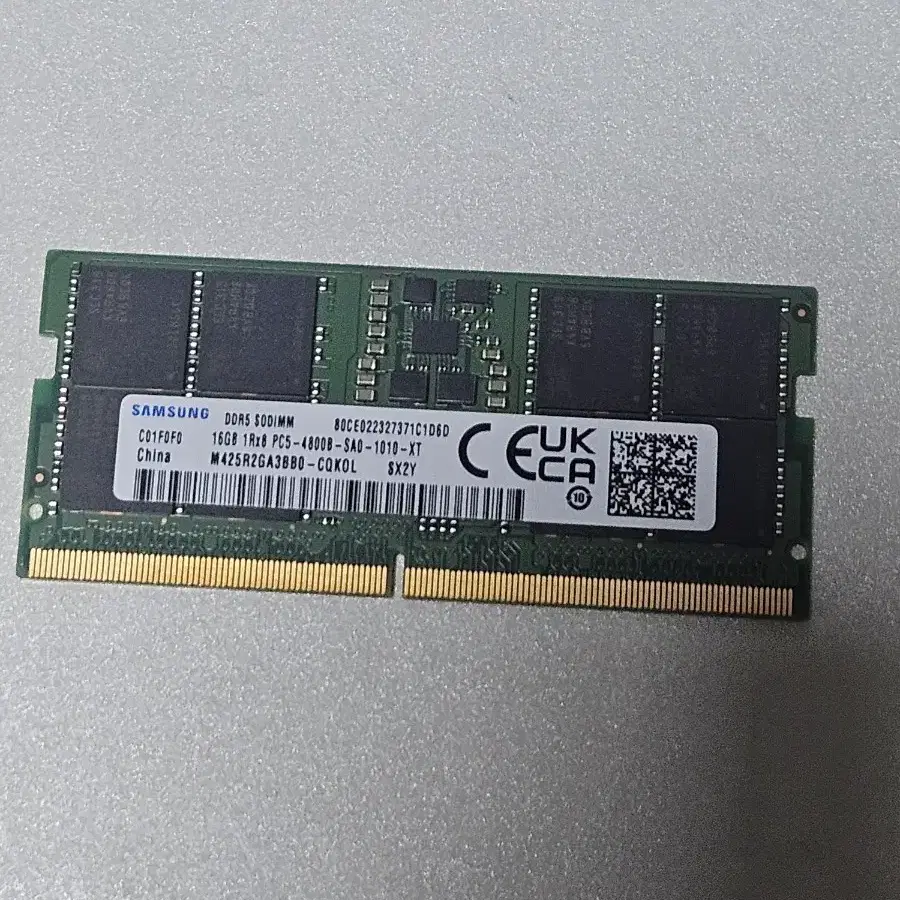 삼성 ddr5 4800 16gb (노트북, soddim)