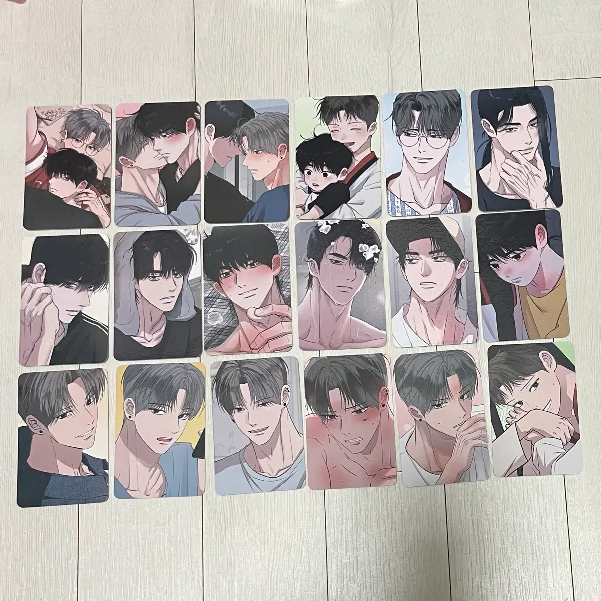 언슬립 컬렉션 포토카드 버전2 18장 일괄 양도 합니다