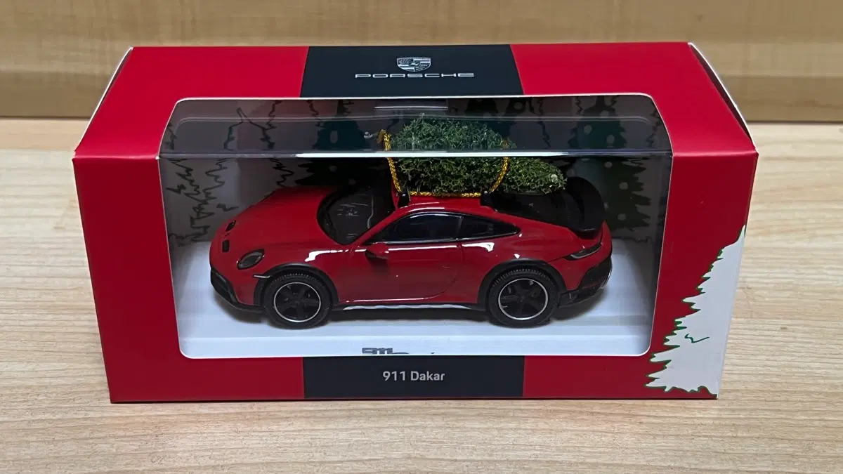 1/43 스파크 포르쉐 911 다카르 크리스마스 에디션 다이캐스트