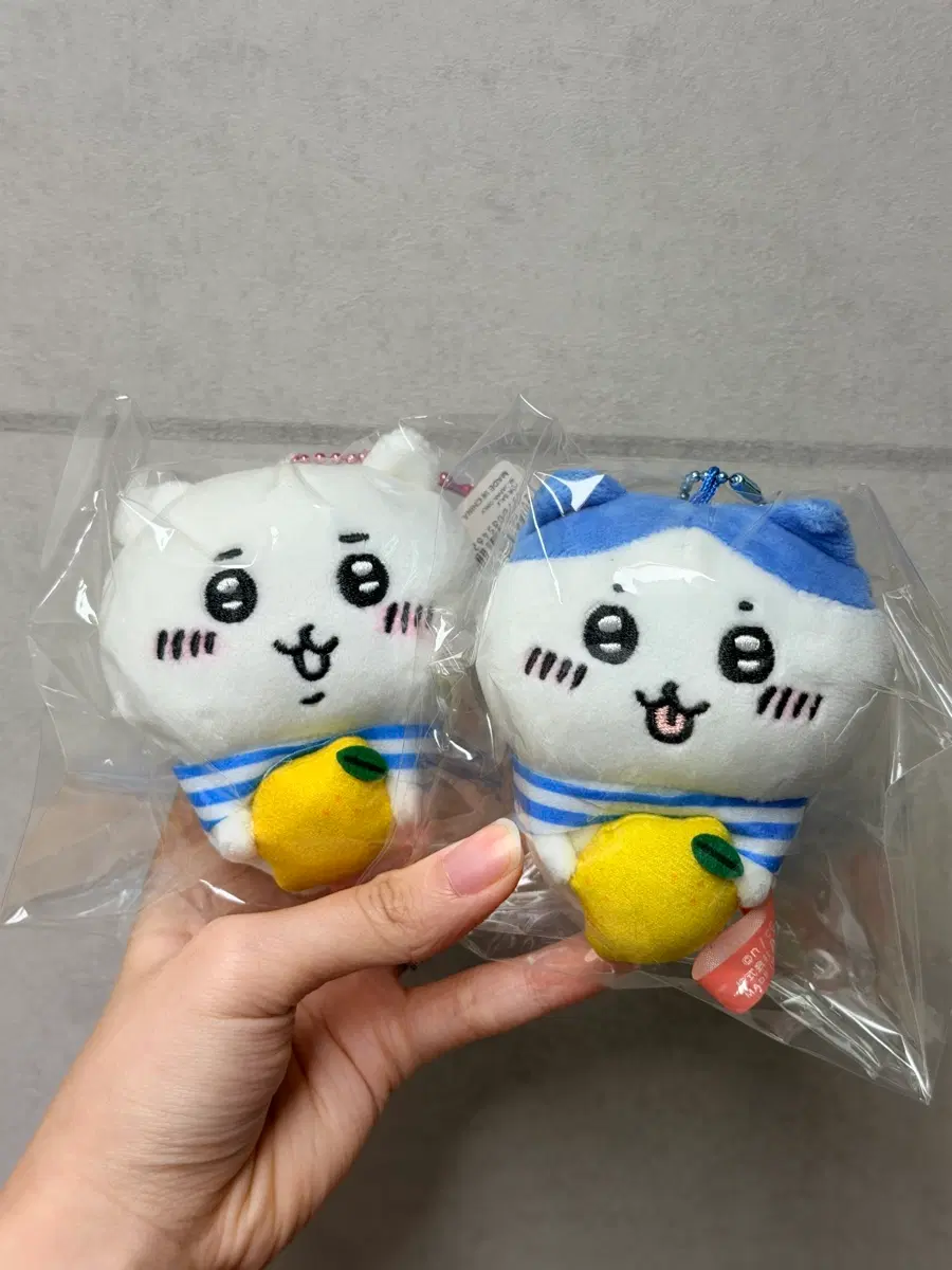 (새상품) 지역한정 치이카와, 하치와레 인형키링 일괄