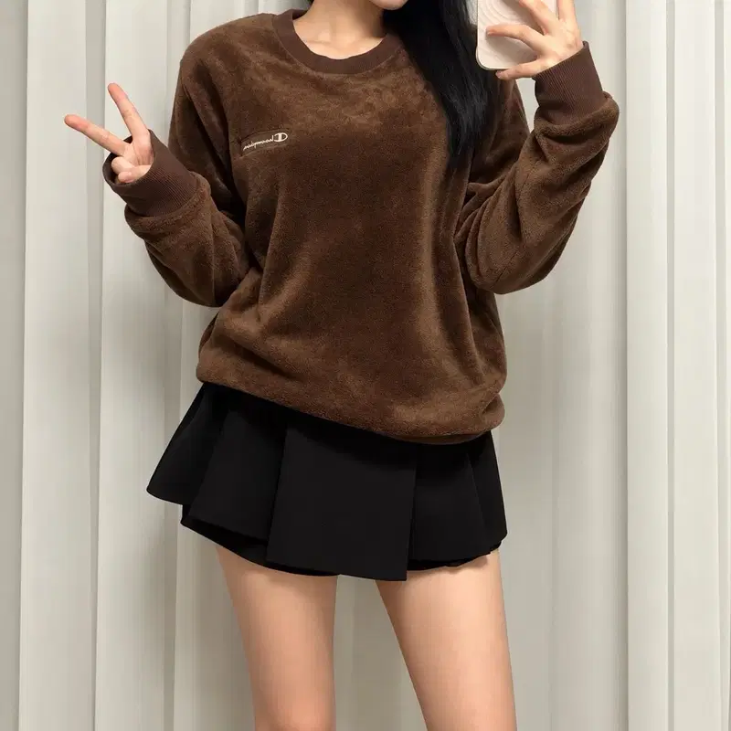 챔피온 플리스 맨투맨