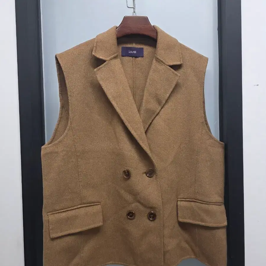 Laurel 울 베스트자켓 xl
