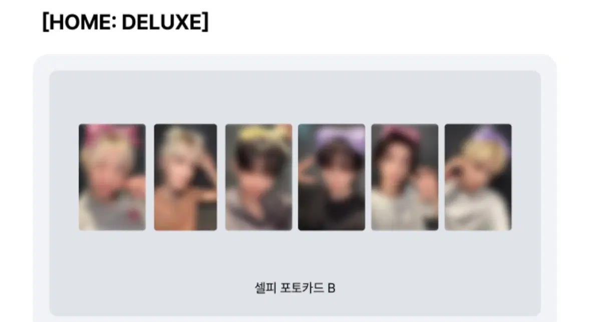 리우)보넥도 리패키지 위버스 분철