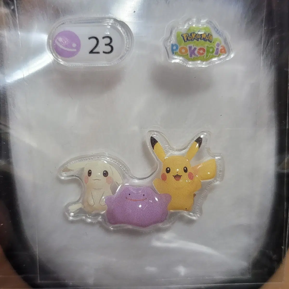 제시) 포켓몬 포코피아 봉봉드롭 봉봉스티커 23번 개봉품