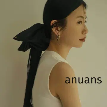 anuans 빈티지 새틴 스퀘어 스크런치