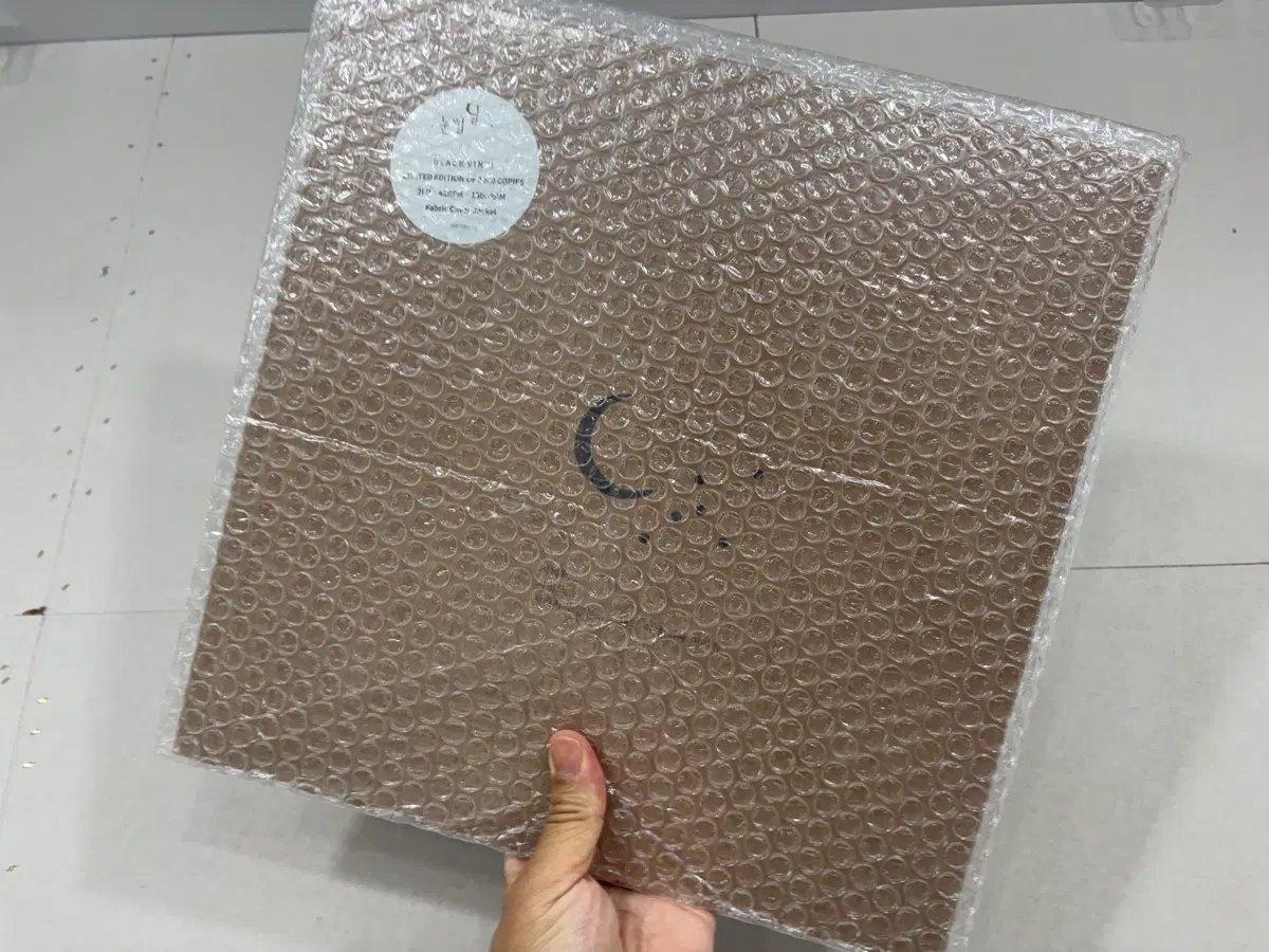 이소라 눈썹달 검정 LP(미개봉)