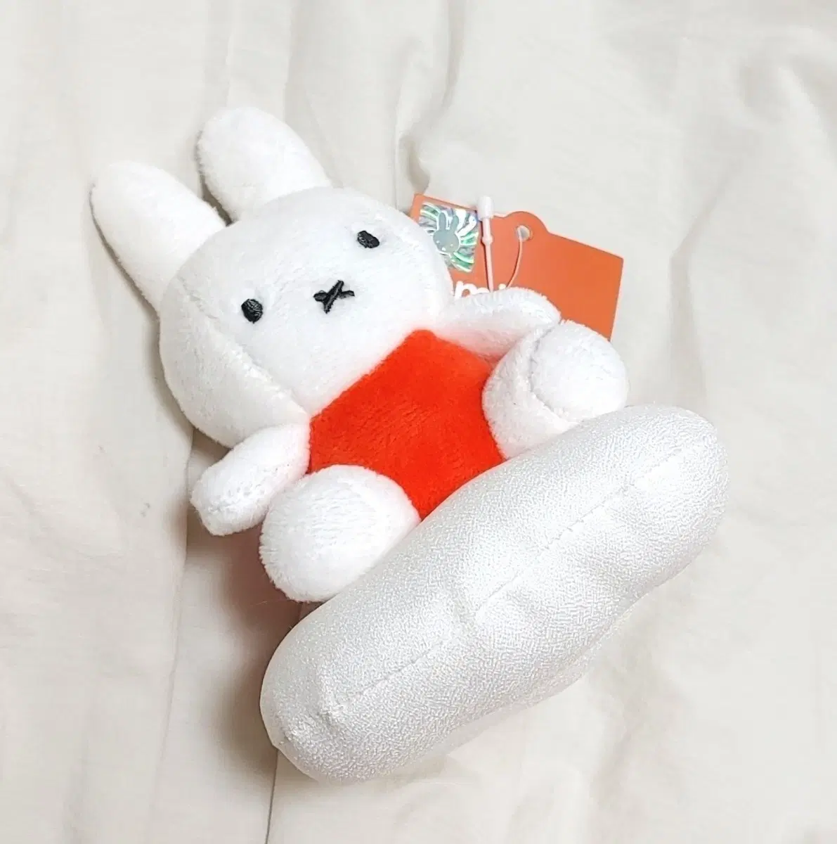 드리밍 미피 인형키링 오렌지