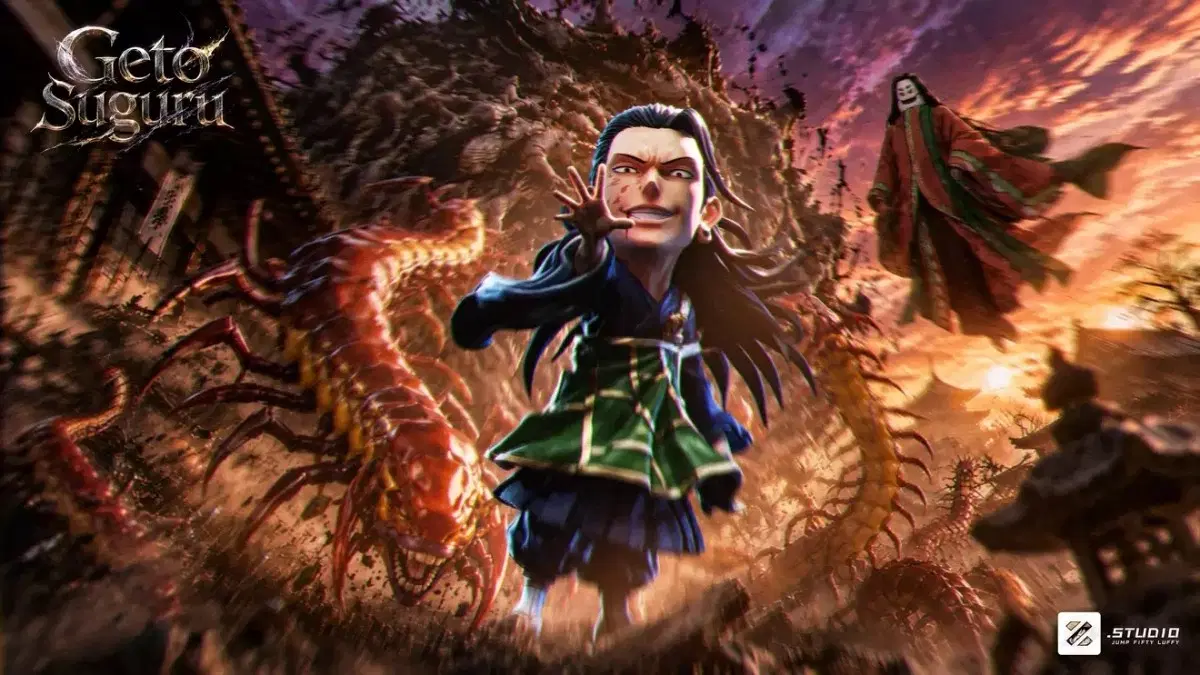 Zzz 게토 스구루 레진 월콜 주술회전 레진 피규어