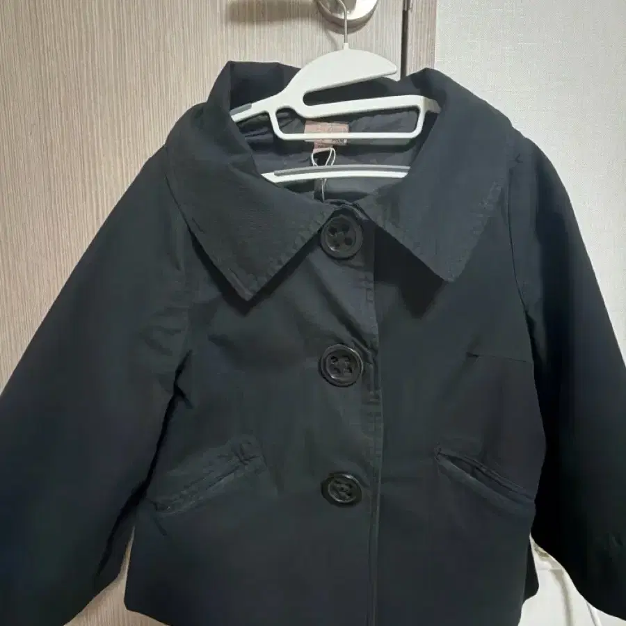 H&M 블랙 코트