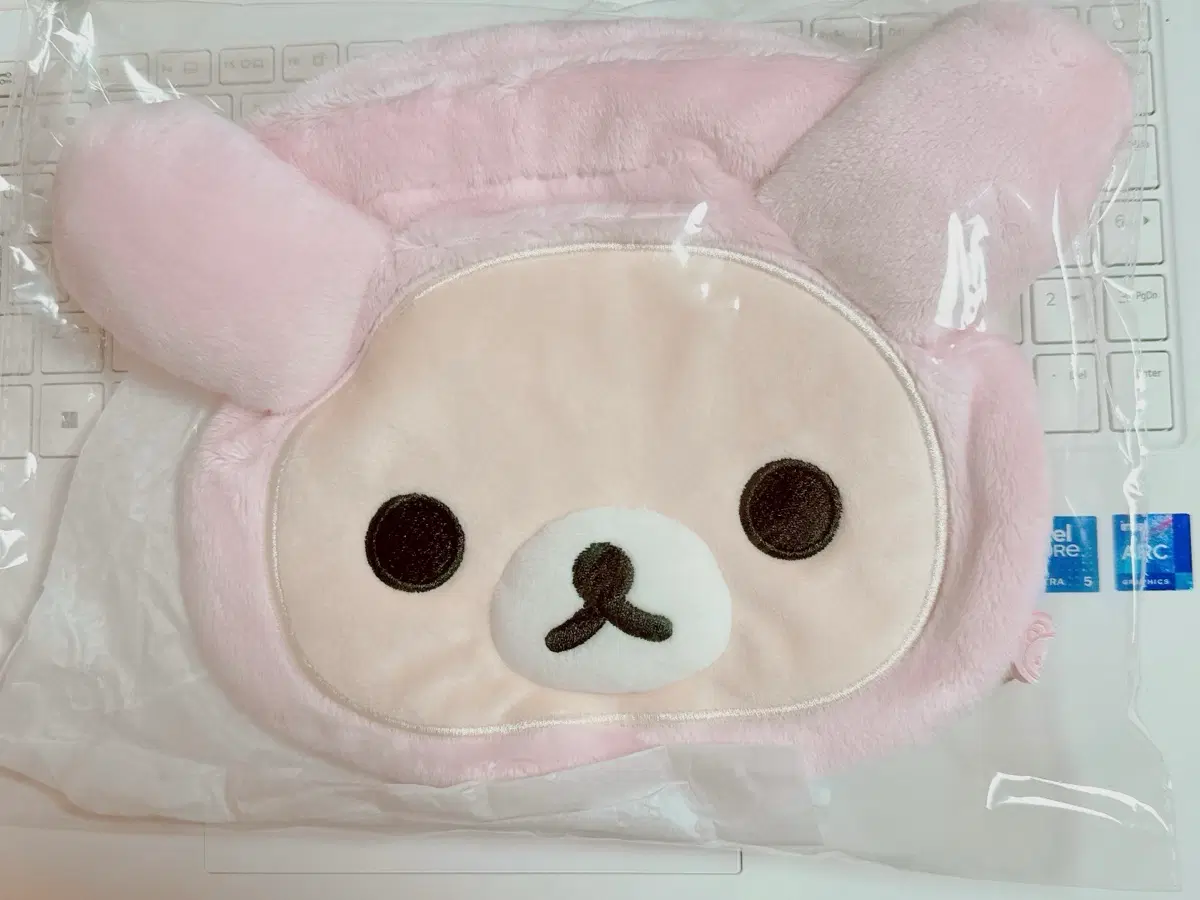 미개봉) 코리락쿠마 가득 토끼 파우치