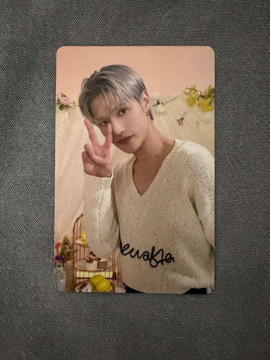 ATEEZ 우영 5만 미기즈 팝업 포토카드