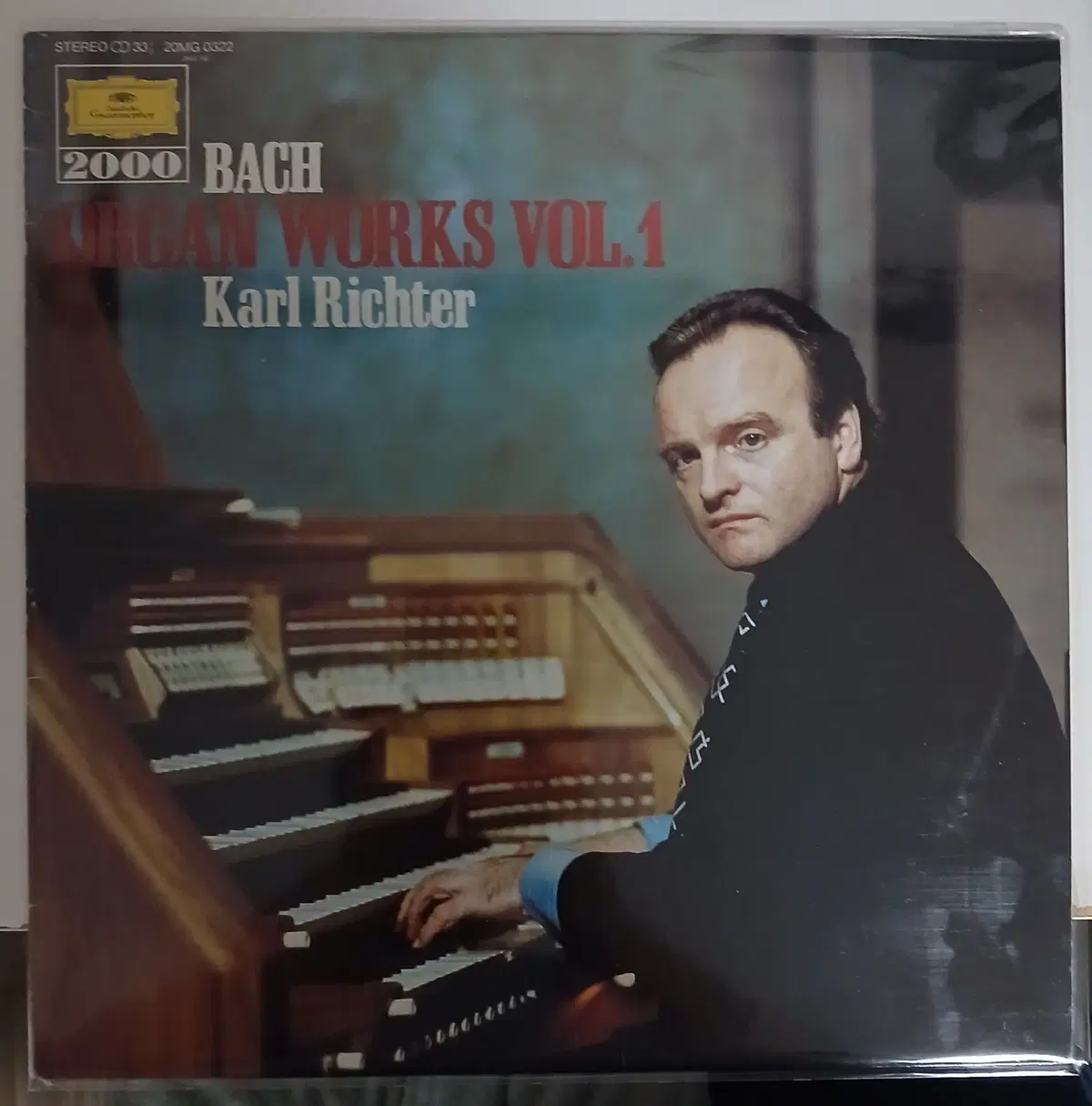 칼 리히터 Karl Richter / Bach Organ Works, Vol. 1 (Japan LP)