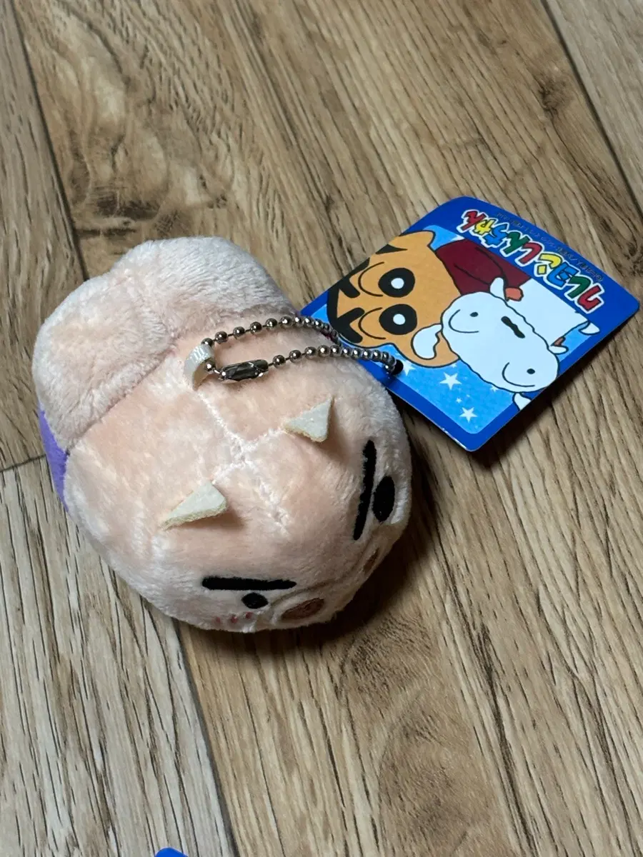 짱구 부리부리자에몽 부리부리몬 인형 키링