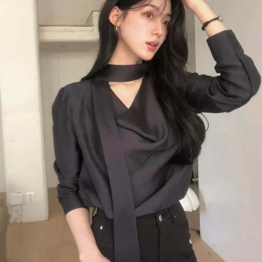새상품 / 렌느 하객룩 드레이프BL