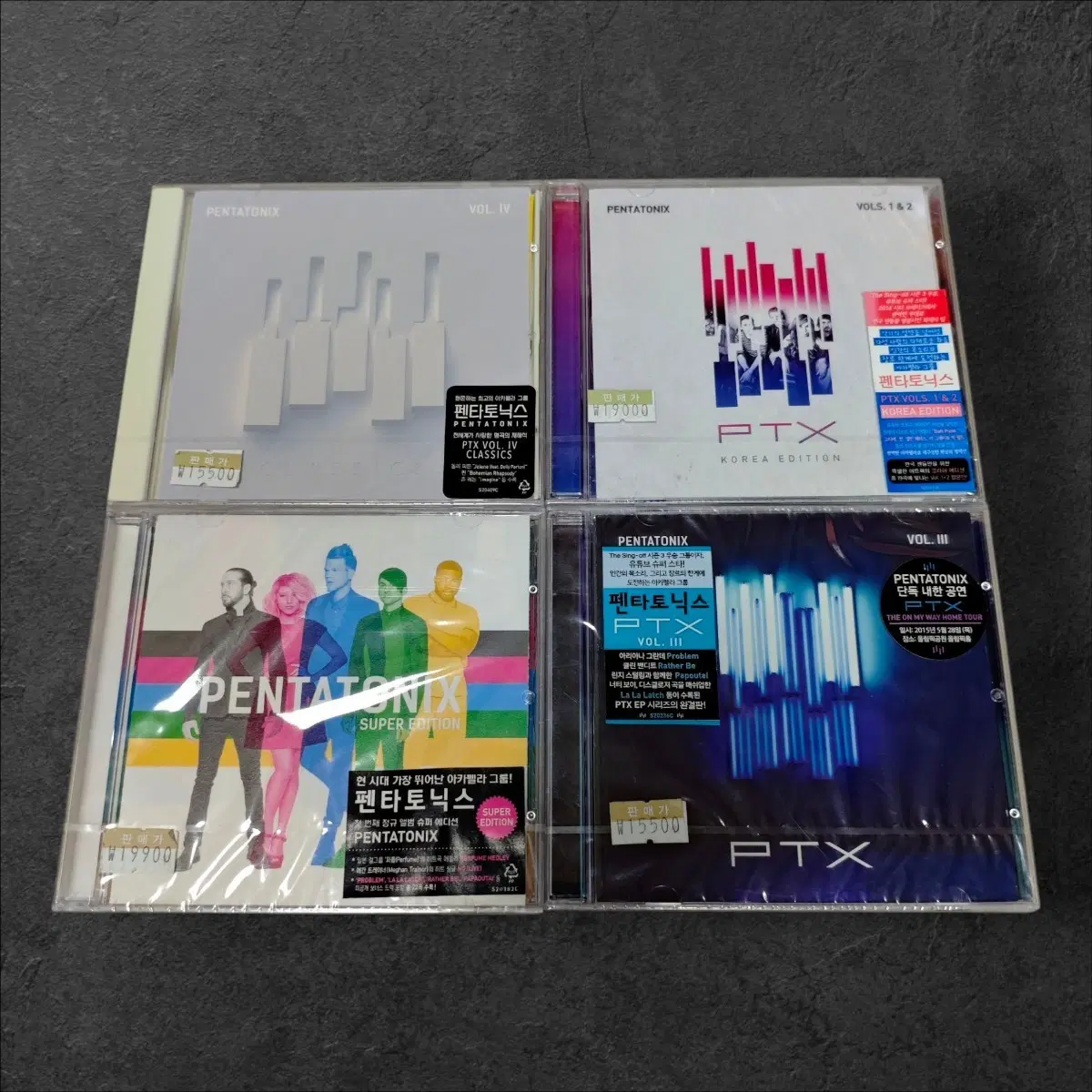 펜타토닉스 Pentatonix 앨범 4종 미개봉
