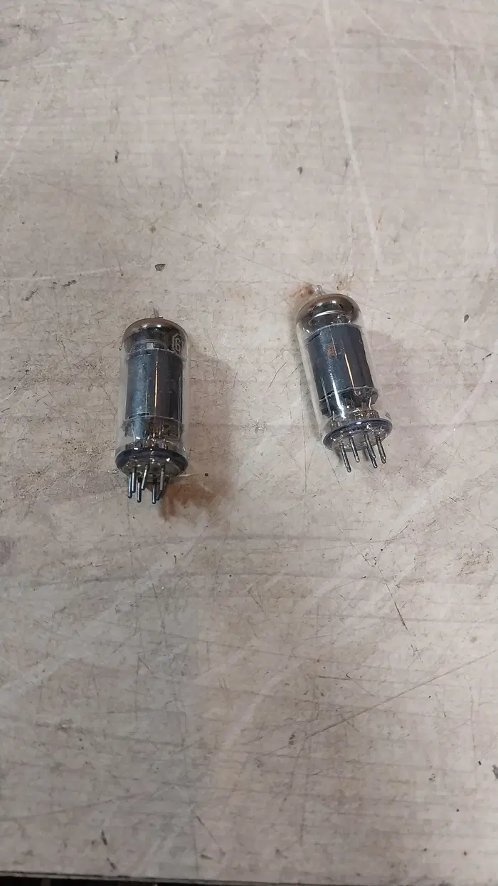 RCA 6BJ6 (E99F) 리모트 컷오프 5극관 2개 일괄 - 미측정