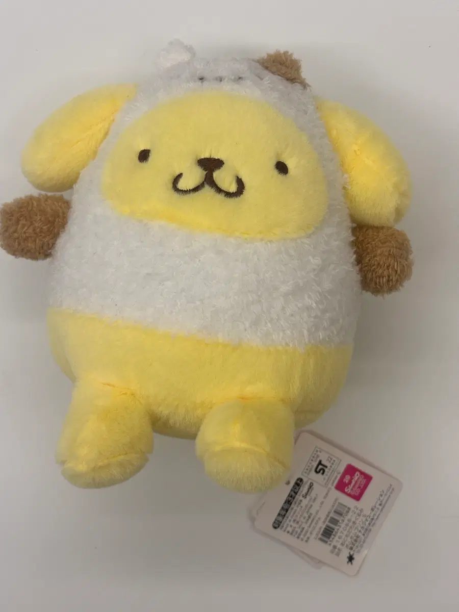 산리오 나카지마 폼폼푸린 인형 누이구루미