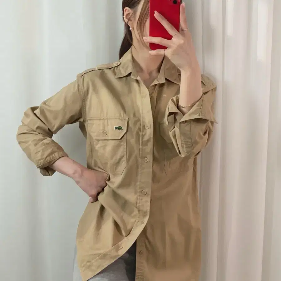 라코스테 카고셔츠