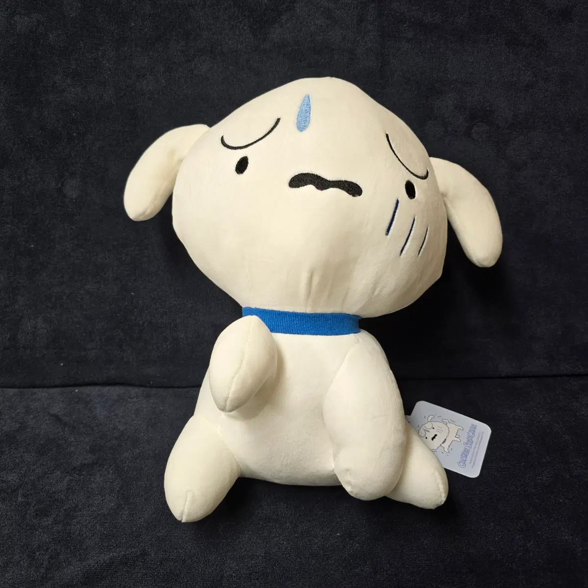 (신상) 바들바들 흰둥이 27cm 짱구는못말려 정품 중형 인형