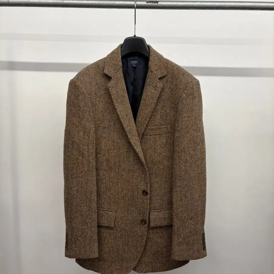 (100) 남성용 제이크루 J.Crew 해리스 트위드 헤링본 울 자켓 재킷 블레이저