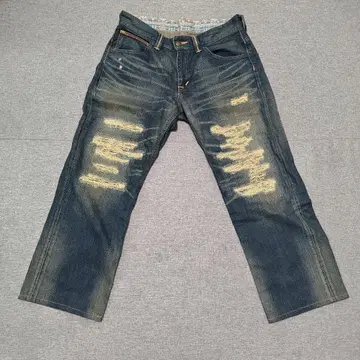 EDWIN EXCLUSIVE VINTAGE 34 데미지 데님