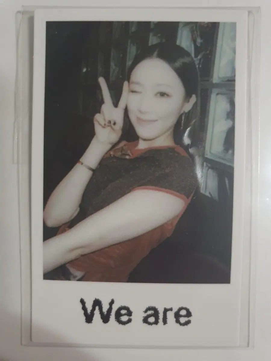 아이들 슈화 미니8집 WE ARE 위버스샵 특전 미공포