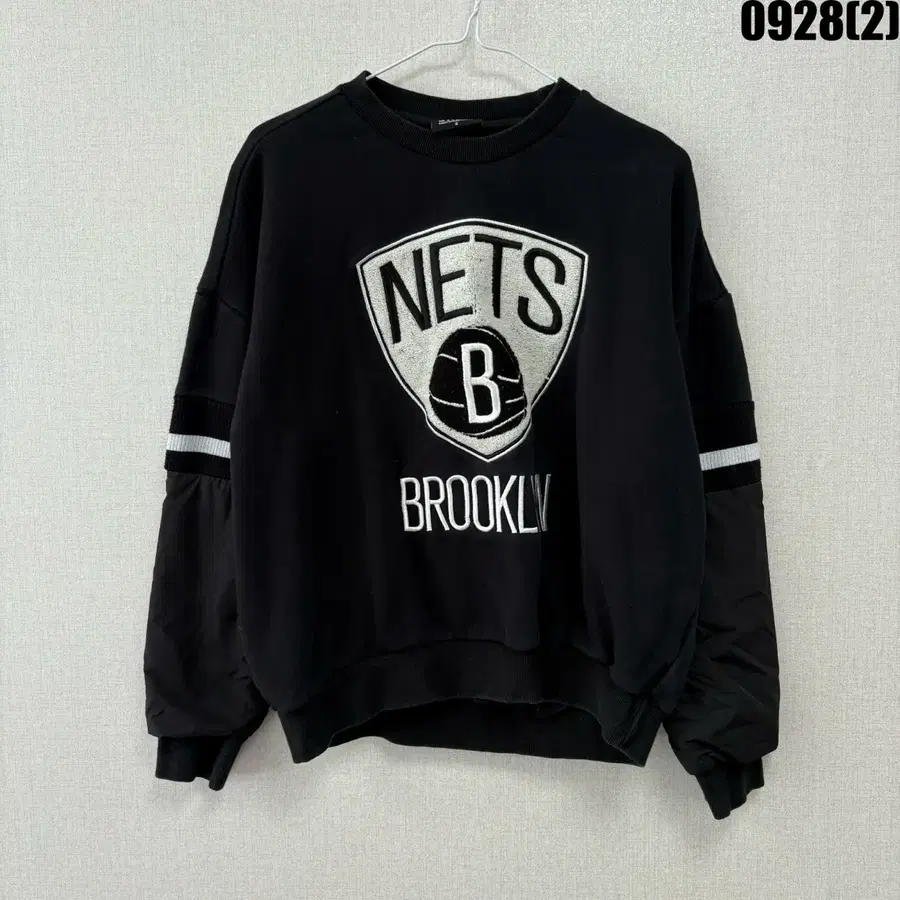 NBA 브루클린 넷츠 맨투맨 블랙 S