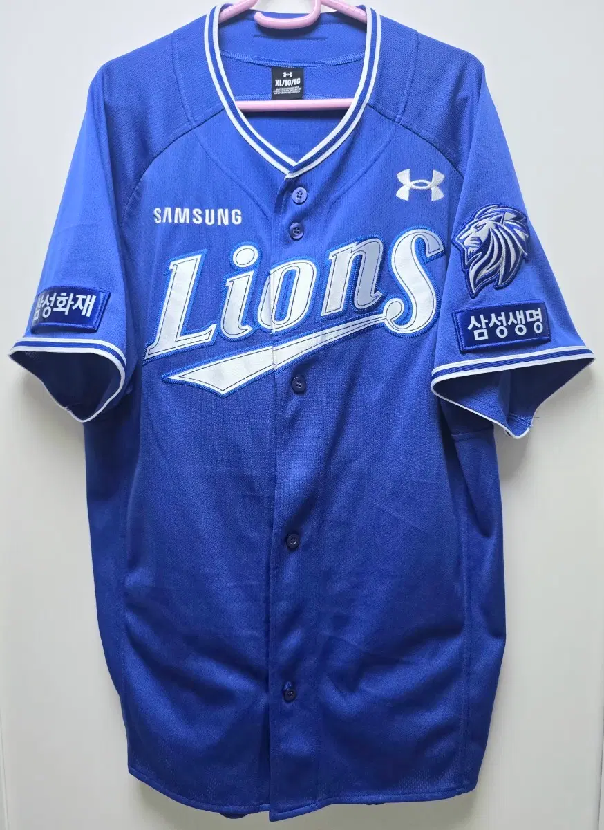 삼성 삼성라이온즈 언더아머 어센틱 유니폼 배찬승 마킹 105(XL)판매