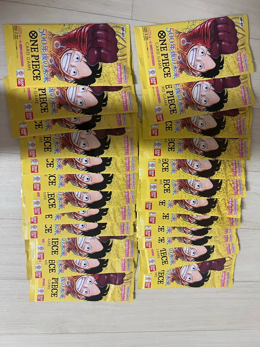 원피스 OP-07 500년 후의 미래 일본판 24팩 미개봉