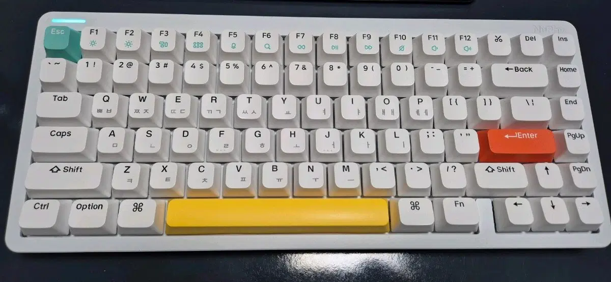 NuPhy Halo 75 v1 나이트브리즈 화이트